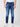 Spykar Mid Rise Slim Fit Tapered Length Blue Jeans For Men