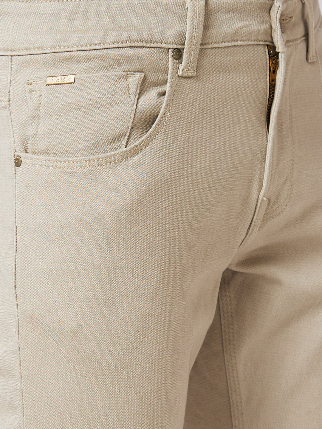 Spykar Low Rise Skinny Fit Grey Jeans For Men