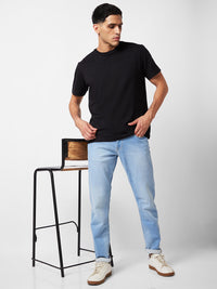 Spykar Low Rise Super Slim Fit Blue Jeans For Men