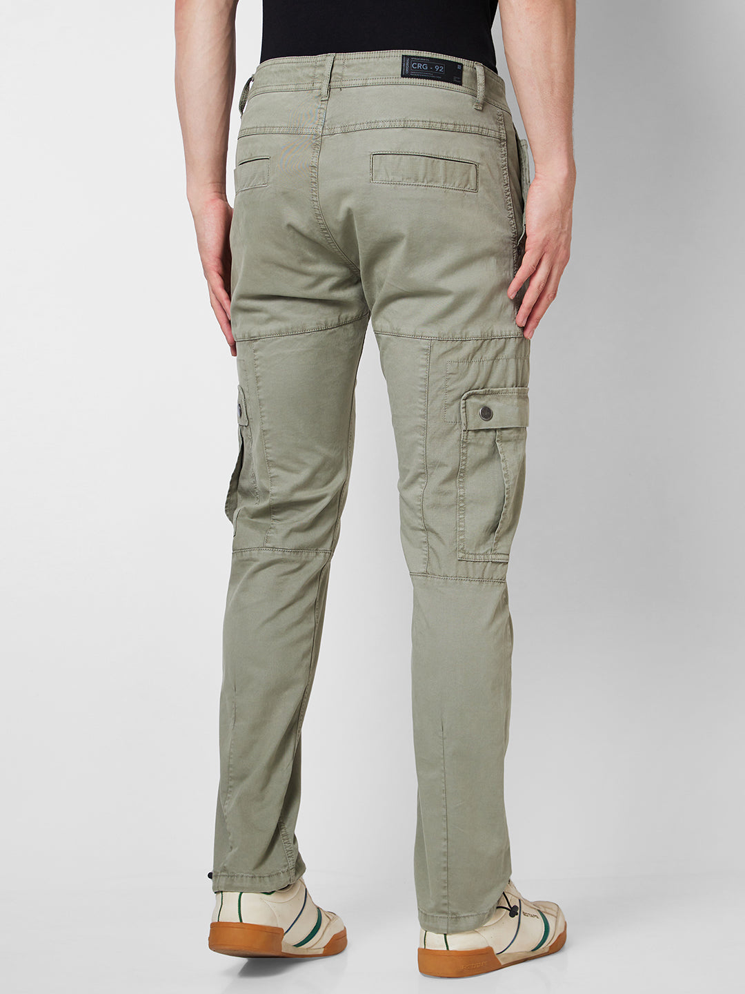 Buy Spykar Men Carbon Grey Cotton Stretch Slim Fit Jeans Kano online