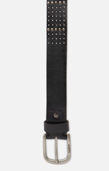 Spykar Men Black Genuine Leather Belt