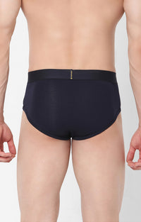 Men Premium Cotton Blend Brief Pack Of 1- Underjeans By Spykar