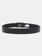 Spykar Black Leather Belt & Wallet Combo