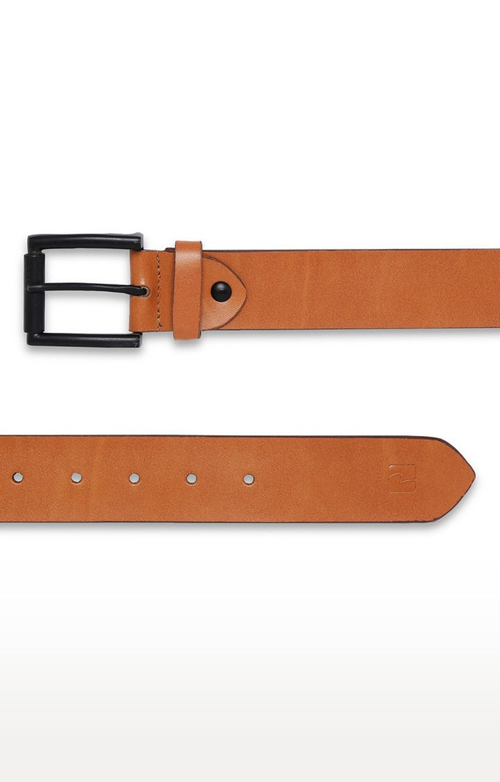 Spykar Leather Tan Belts