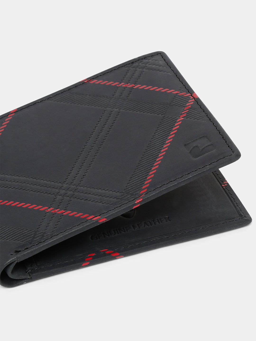 Spykar Men Black Leather Wallet