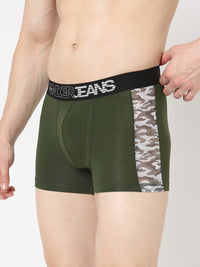 Underjeans by Spykar Men Premium Pack of 2 Grey - Olive Trunk
