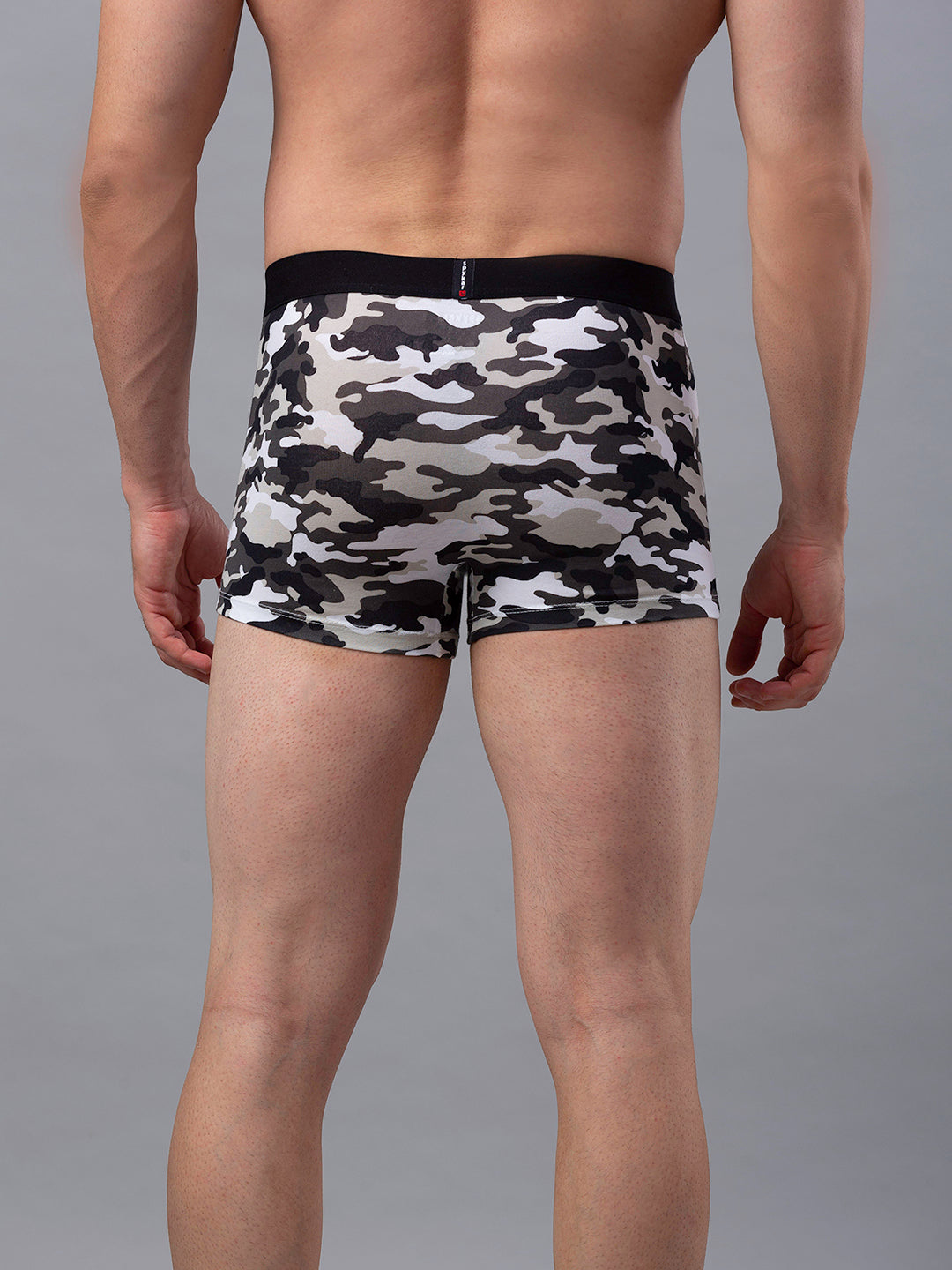 Men Premium Camo 1 Cotton Blend Trunk- Underjeans By Spykar