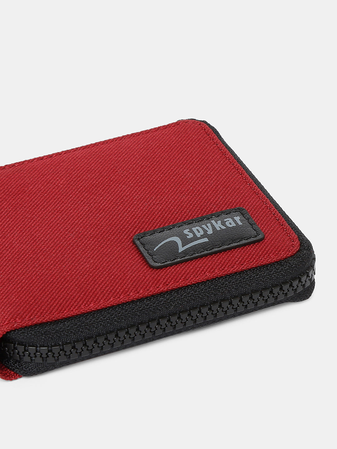 Spykar Men Red Leather Wallet