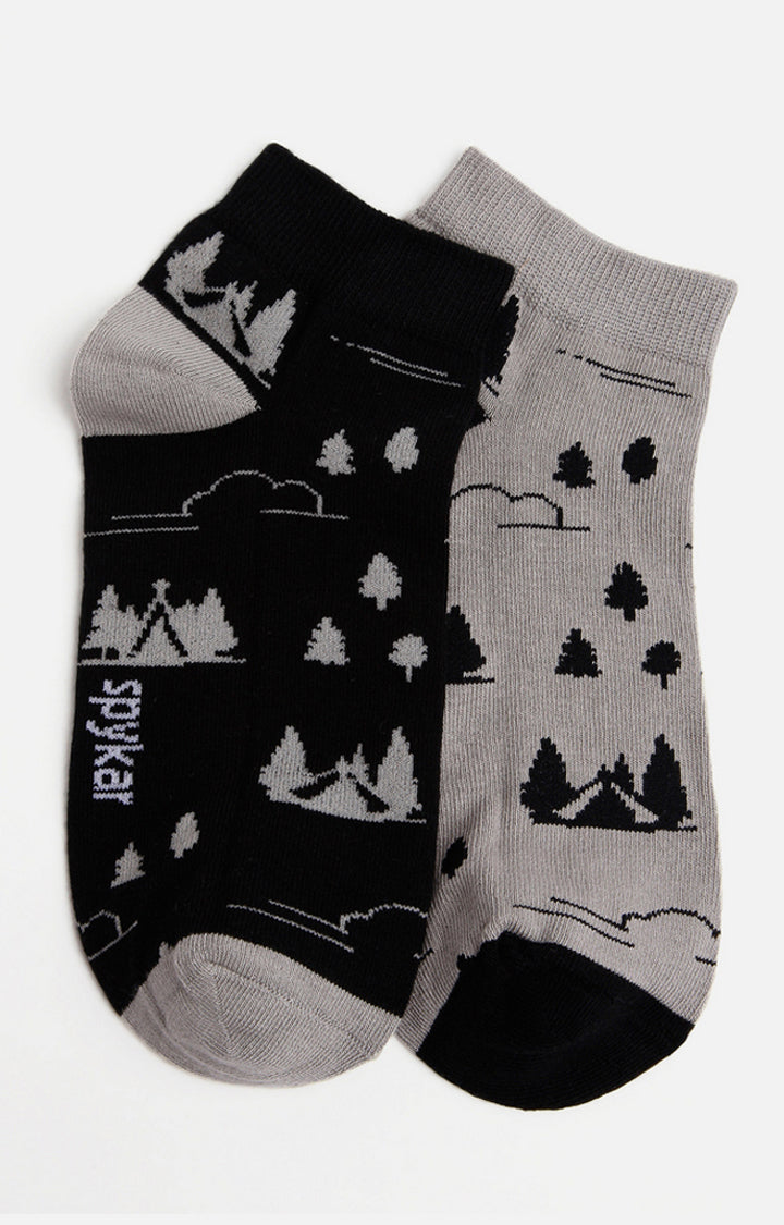 Spykar Cotton Grey Socks