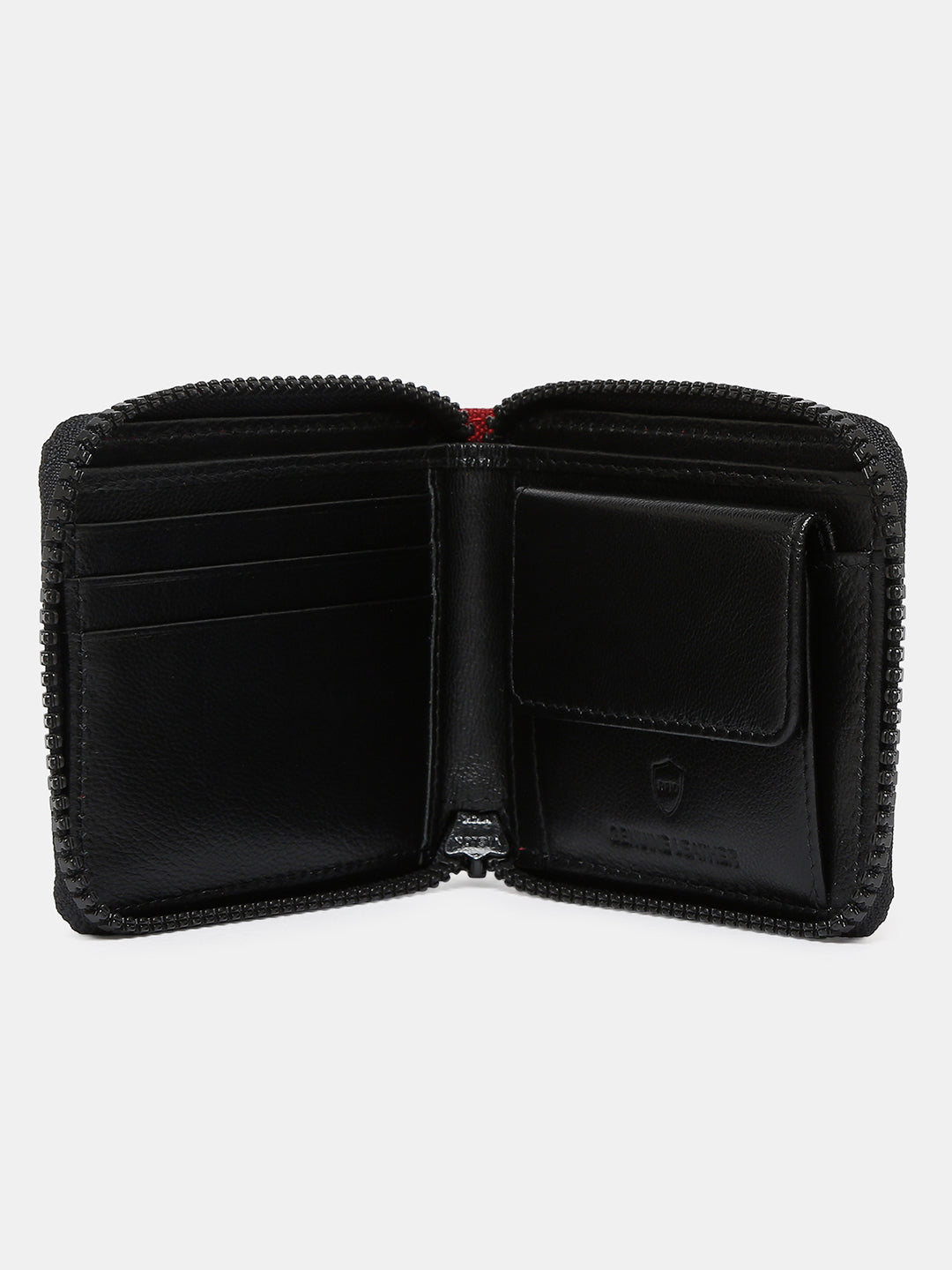 Spykar Men Red Leather Wallet