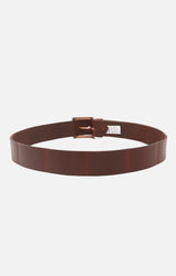 Spykar Men Wine Genuine Leather Belt