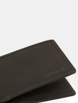 Spykar Men Brown Leather Wallet