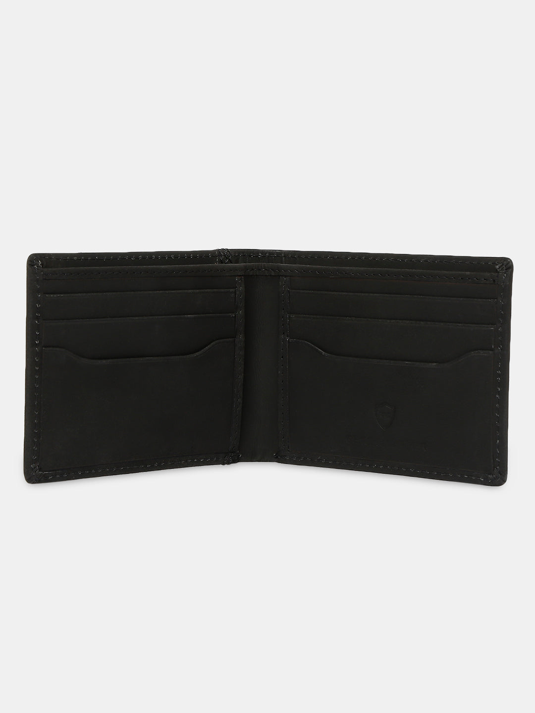 Spykar Men Black Leather Wallet