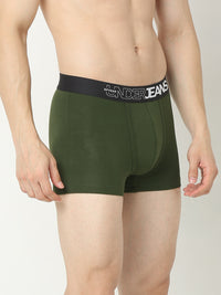 Underjeans By Spykar Men Premium Olive Trunk Pack Of 2