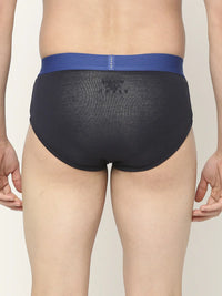 Men Premium Assorted Cotton Blend Printed Brief - Pack Of 3- Underjeans By Spykar