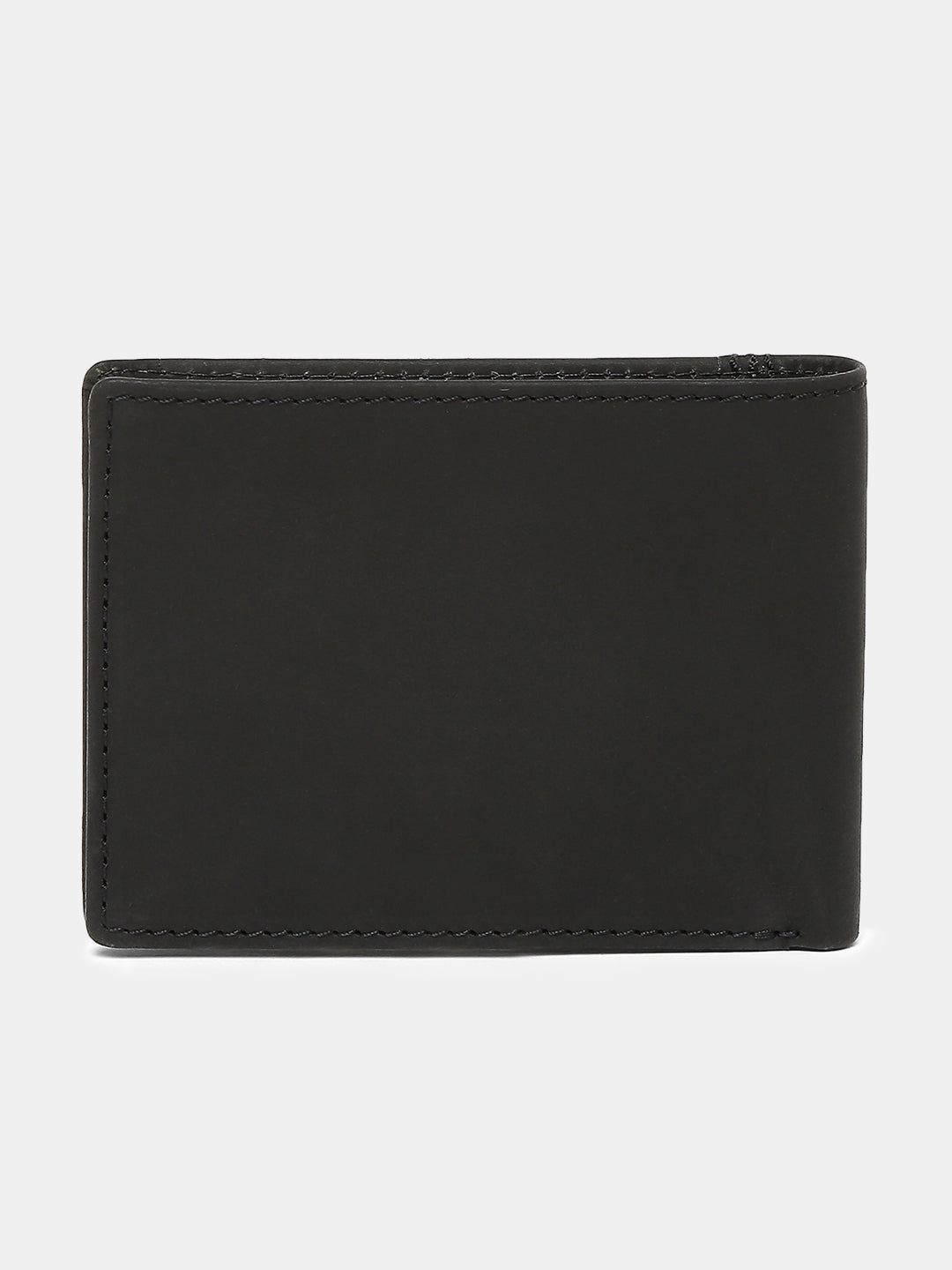 Spykar Men Black Leather Wallet