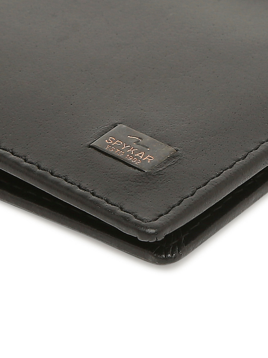 Spykar Black Leather Wallet