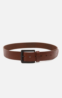 Spykar Men Brown Genuine Leather Belt