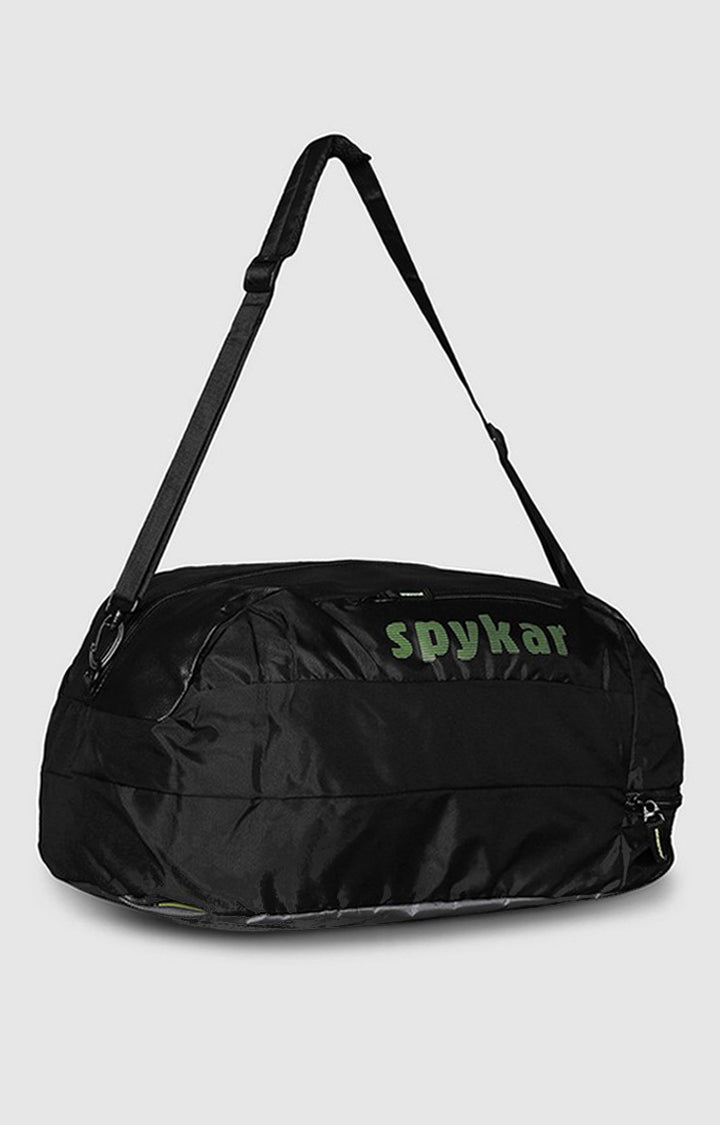 Spykar Black Duffle/Gym Bag