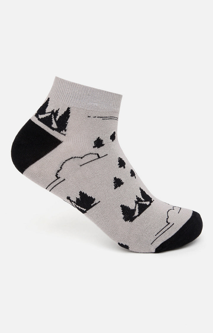 Spykar Cotton Grey Socks