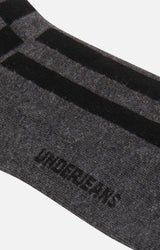 Men Premium Anthra Ankle Length (Non Terry) Single Pair Of Socks- Underjeans By Spykar