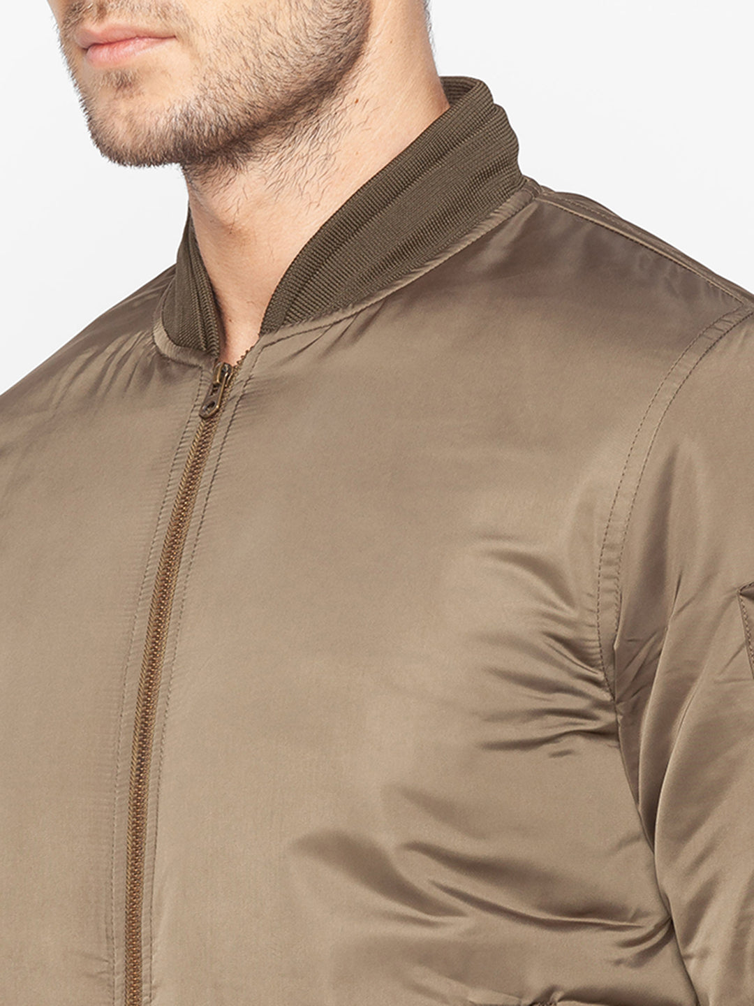 Spykar Green Polyester Men Jacket