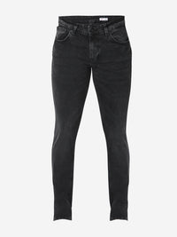 Spykar Charcoal Black Slim Fit Narrow Length Jeans For Men (Skinny)