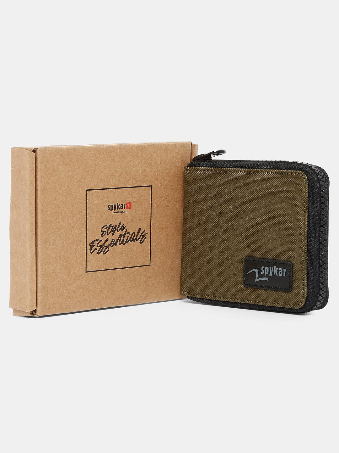 Spykar Men Olive Leather Wallet