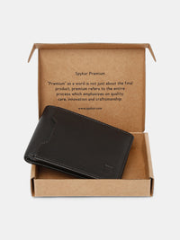 Spykar Men Brown Leather Wallet