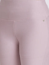 Spykar Women Powder Pink Blended Skinny Fit Ankle Length Trackpant