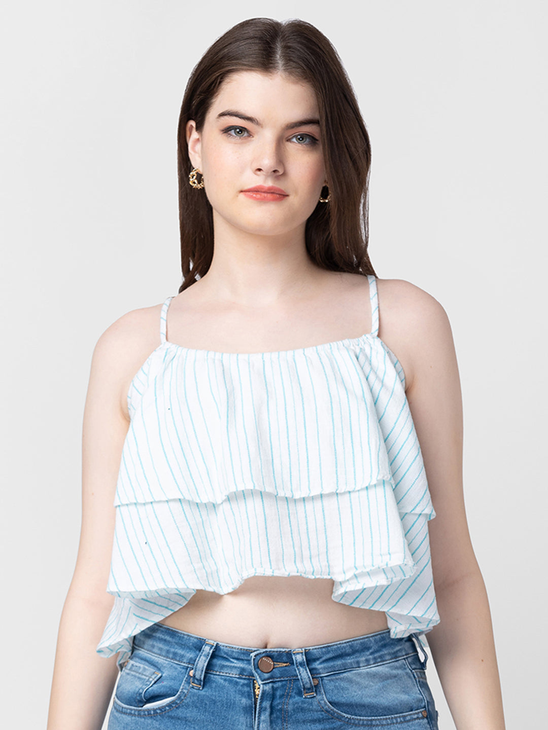 Cotton cropped top