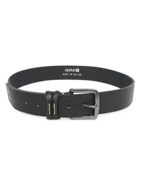 Spykar Men Black Leather Belt