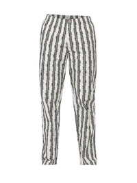Men Premium Cotton Printed Grey Pyjama- Underjeans By Spykar