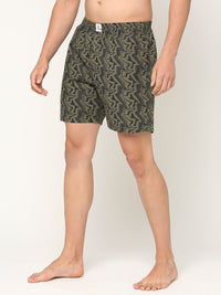 Underjeans By Spykar Men Premium Printed Cotton Boxer