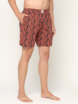Underjeans By Spykar Men Premium Printed Cotton Boxer