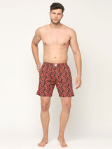 Underjeans By Spykar Men Premium Printed Cotton Boxer