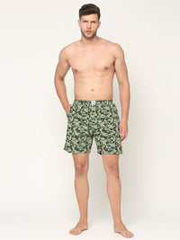 Underjeans By Spykar Men Premium Printed Cotton Boxer