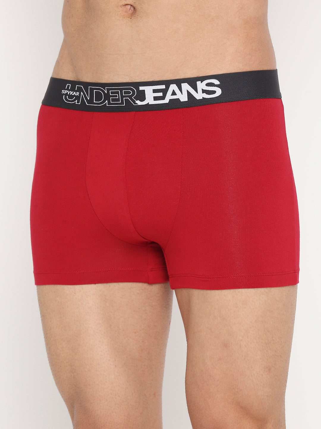 Men Premium Cotton Blend Assorted Trunk Pack Of 2 - Underjeans By Spykar