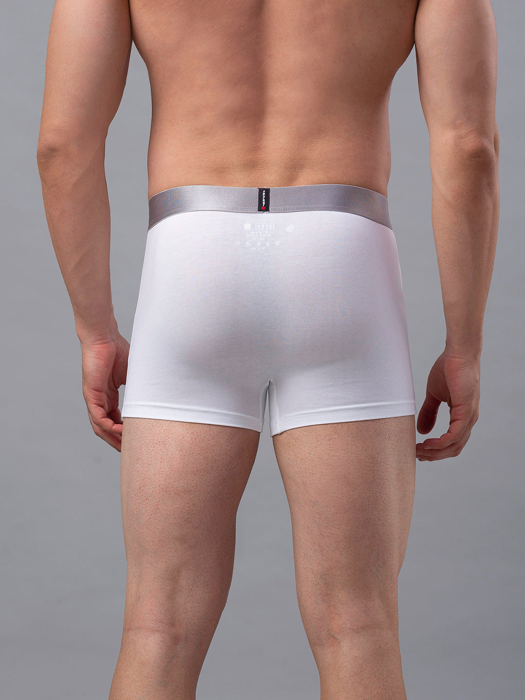 Underjeans By Spykar Men Premium White Cotton Blend Trunk