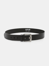 Spykar Black Leather Belt & Wallet Combo