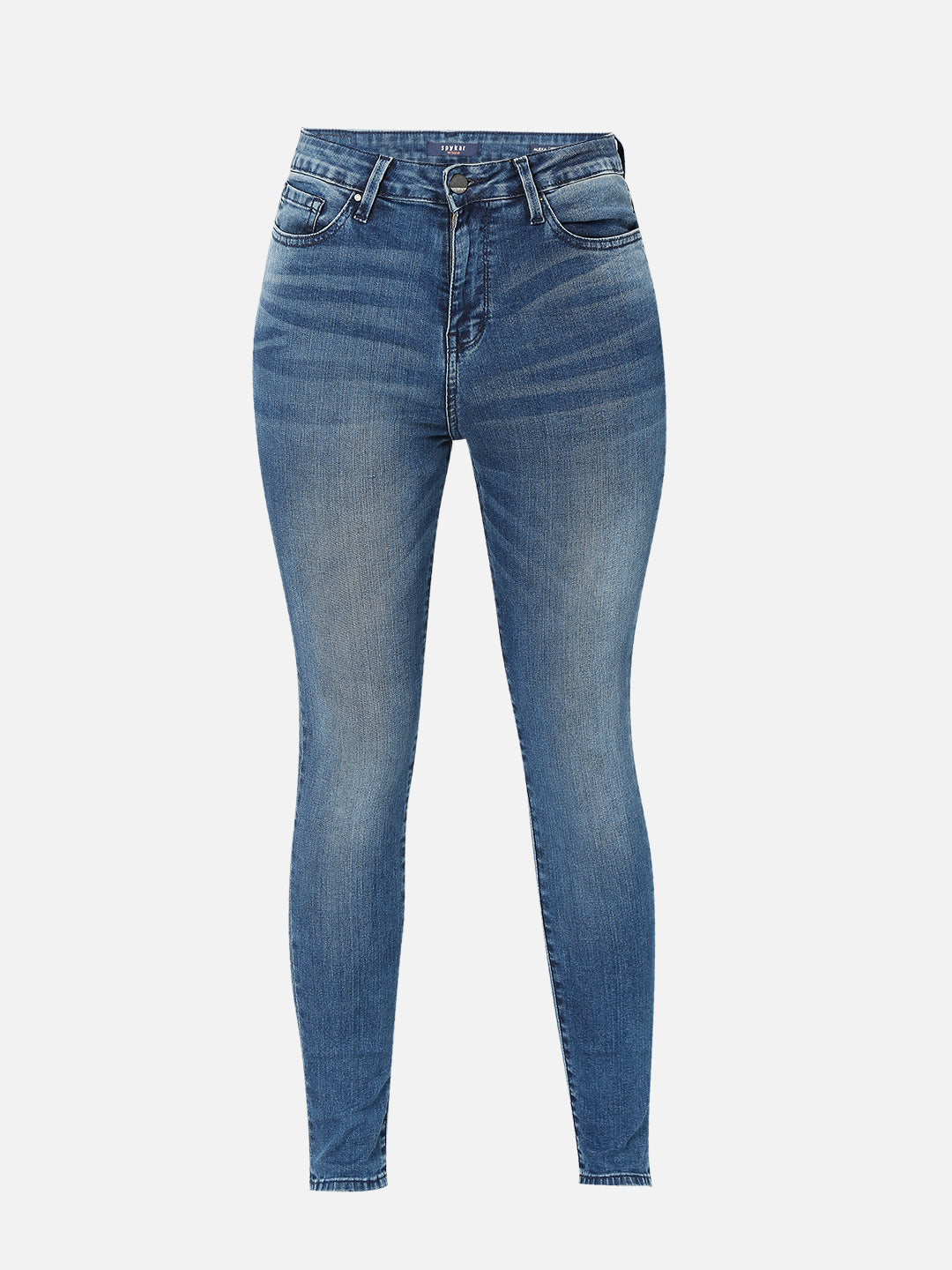 Spykar Blue Super Skinny Jeans For Women