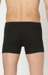 Men Premium Cotton Blend Trunk Pack Of 2- Underjeans By Spykar