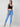 Spykar High Rise  Super Slim Fit Blue Jeans For Women