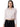 Spykar Orange Stripes Shirt For Women