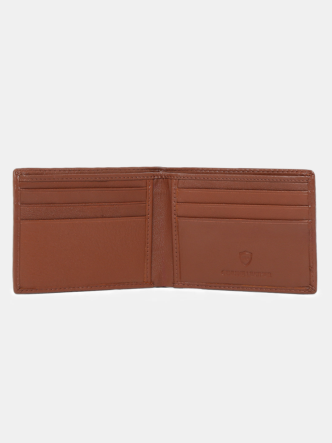 Spykar Men Tan Leather Wallet