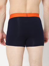 Underjeans by Spykar Men Premium Pack of 2 Navy - Grey Trunk