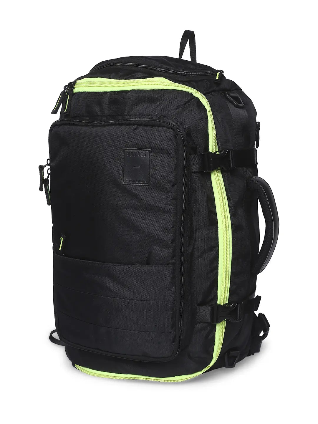 Spykar Men Black Travel Backpack