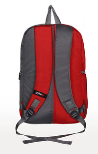 Spykar Red Printed Backpack