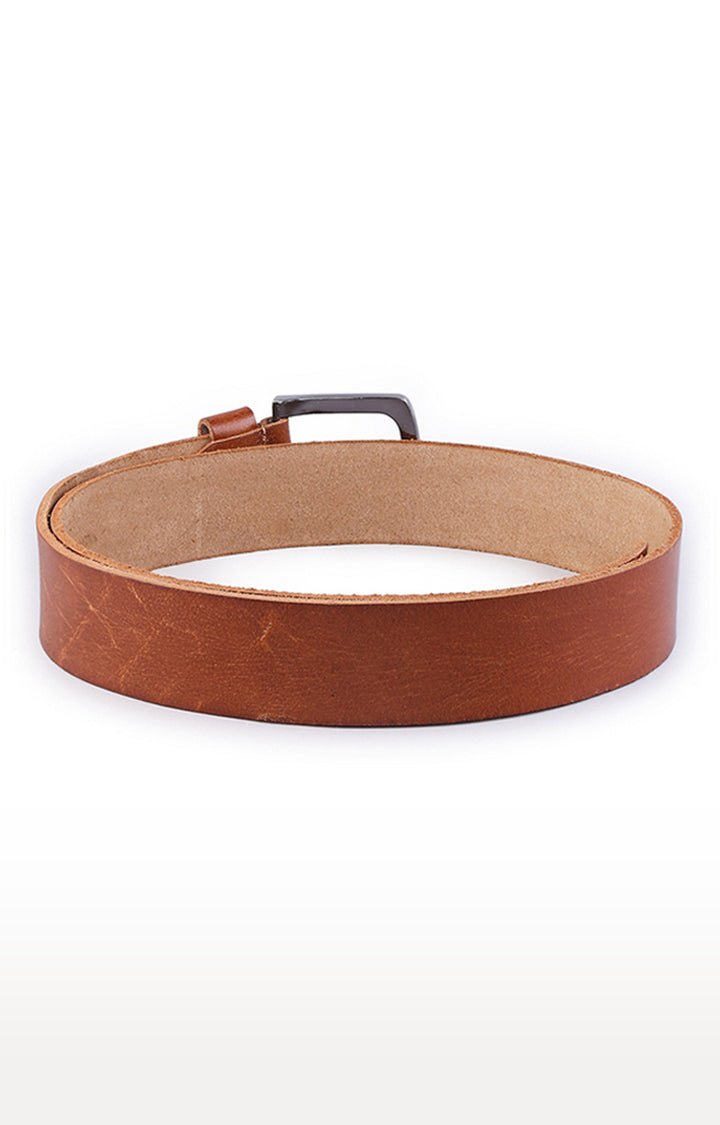 Spykar Men Tan Genuine Leather Belts