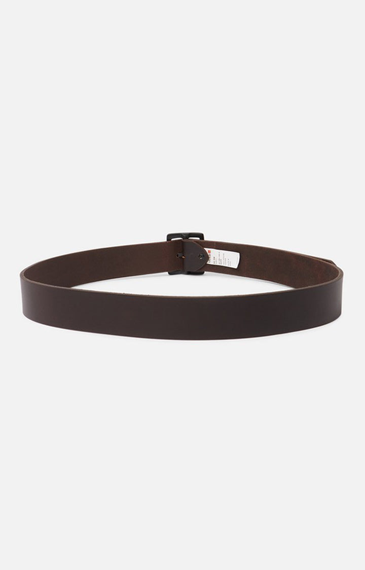 Spykar Men Brown Genuine Leather Belt